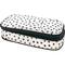 Teacher Created Resources Black Painted Dots on White Pencil Cases, 3ct.